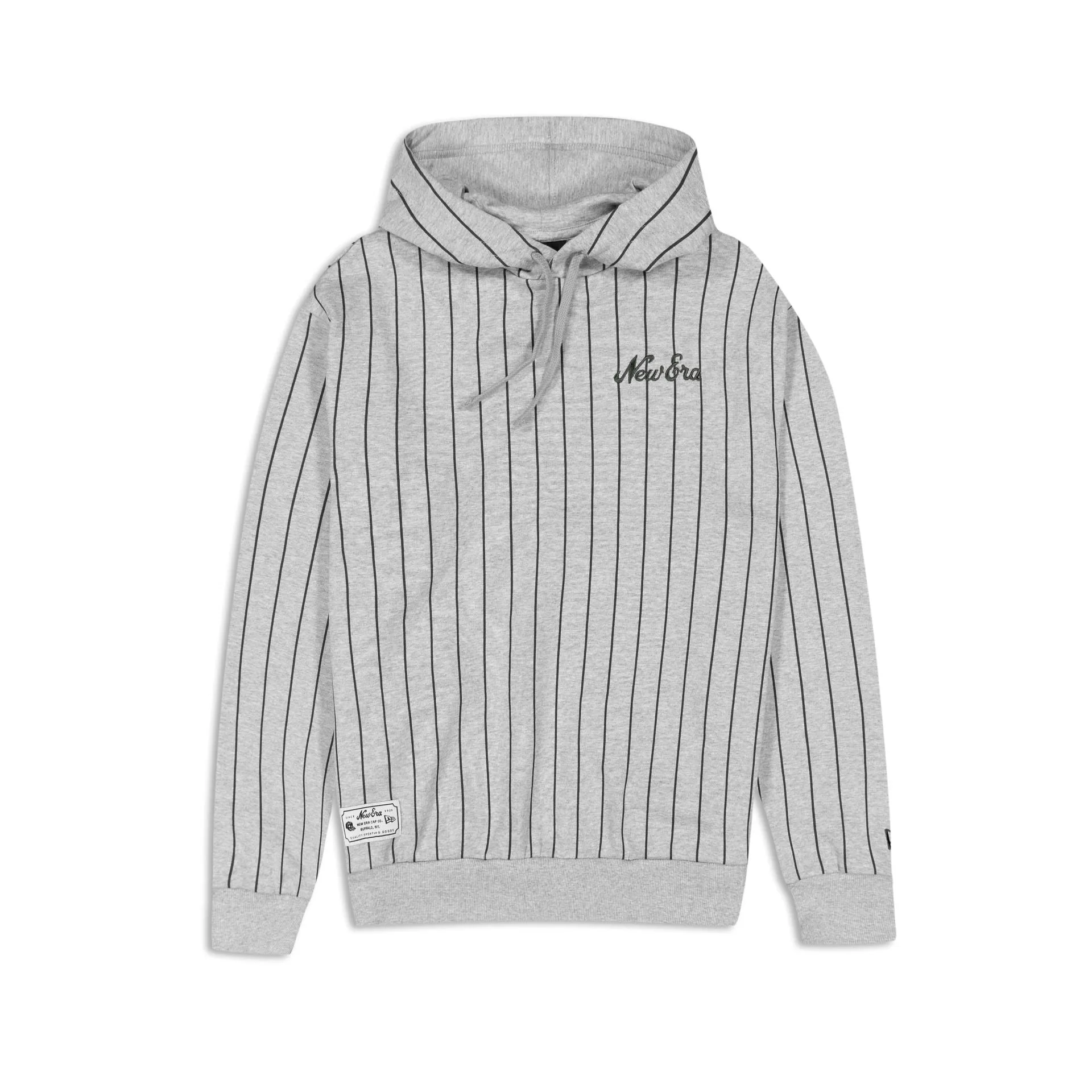 New Era Cap Essential Gray Pinstripe Hoodie