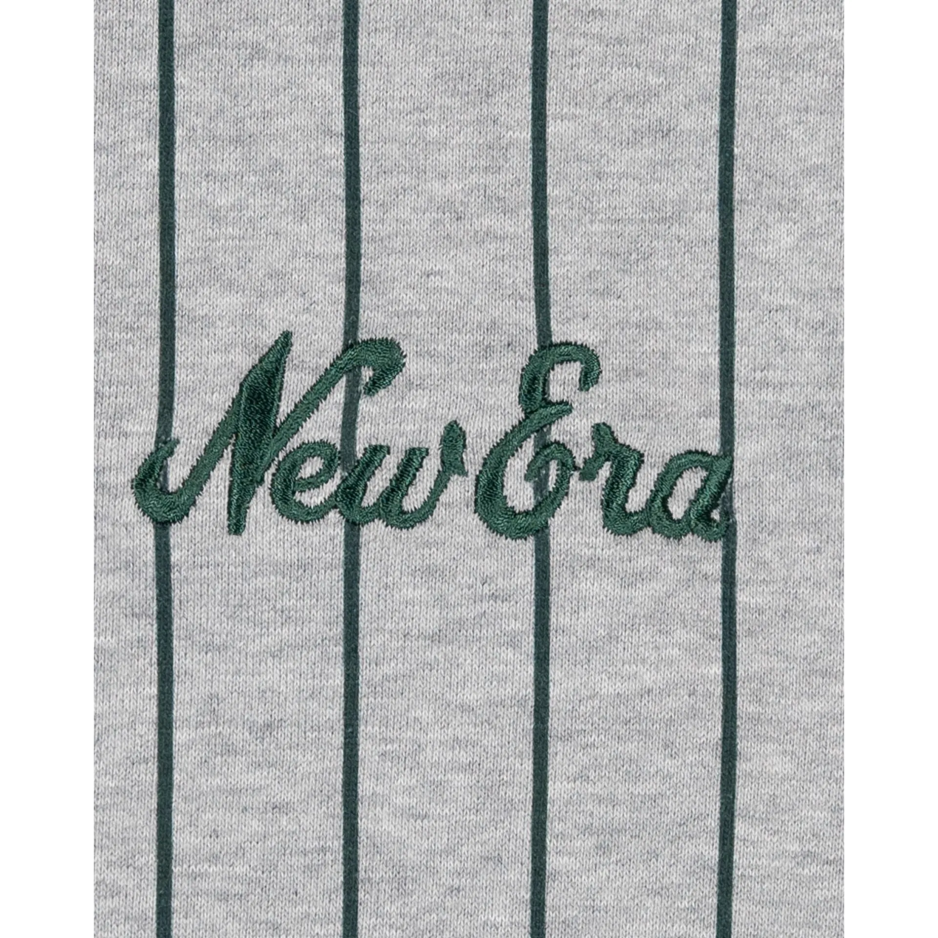 New Era Cap Essential Gray Pinstripe Hoodie