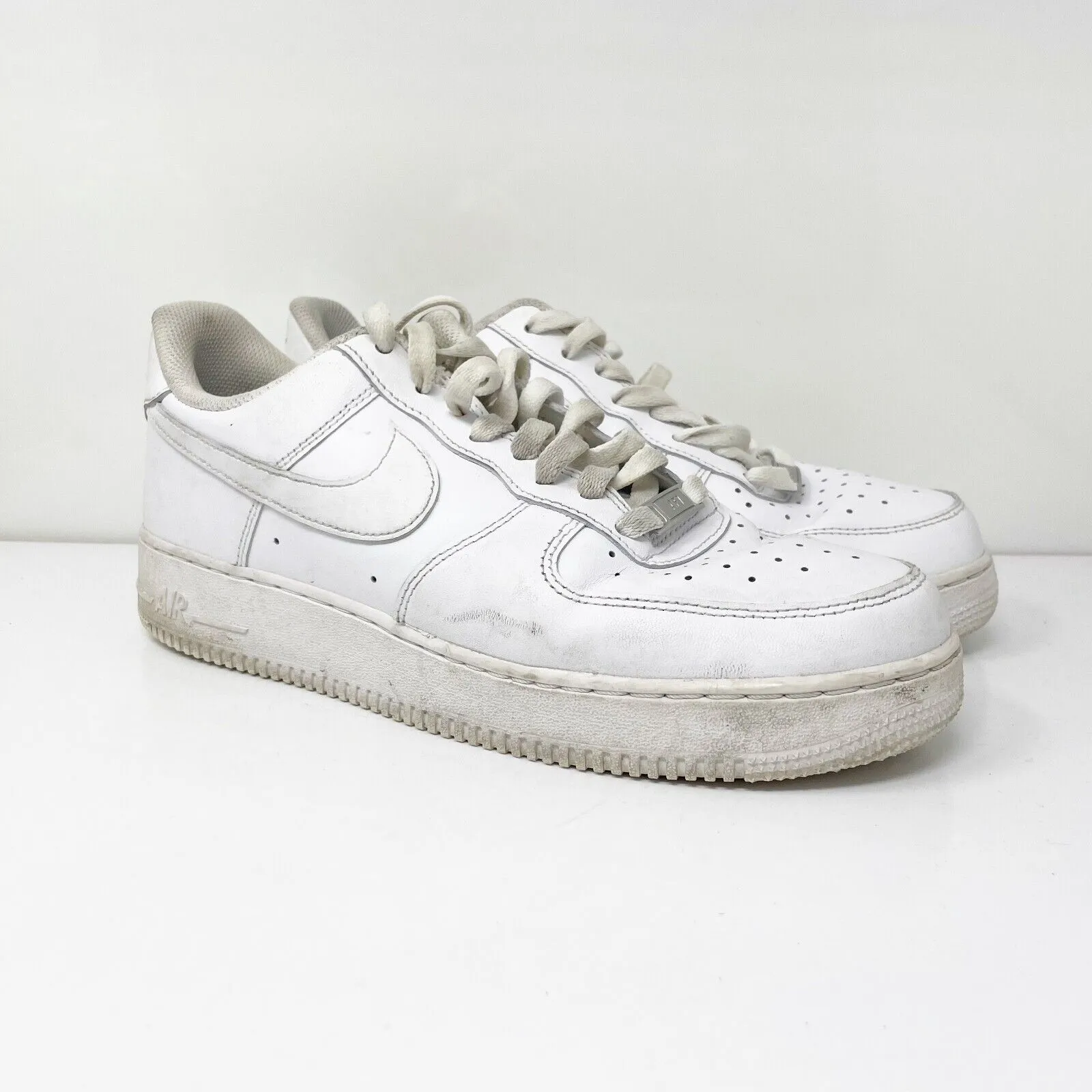 Nike Mens Air Force 1 07 CW2288-111 White Casual Shoes Sneakers Size 9.5