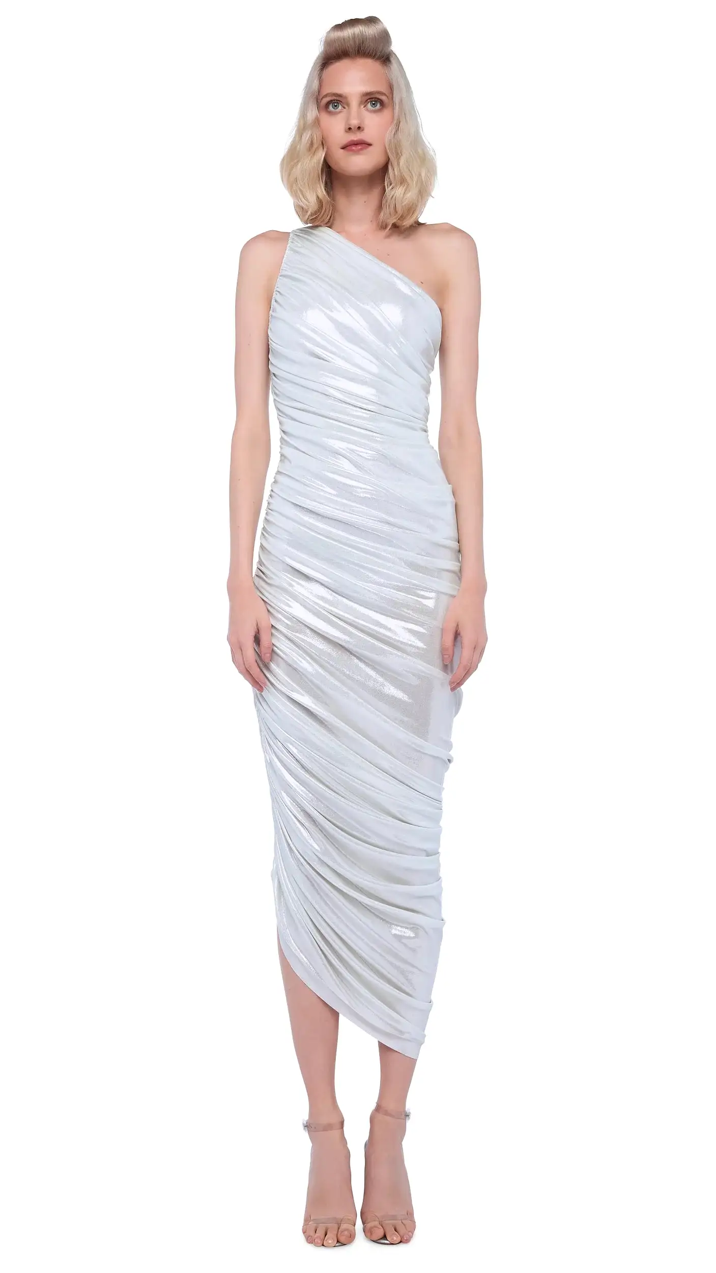 Norma Kamali - Diana Gown - Pearl