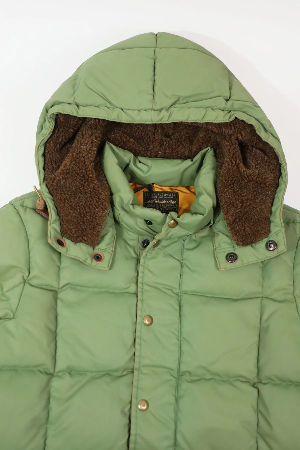 Nylon Sherpa Parka - Green