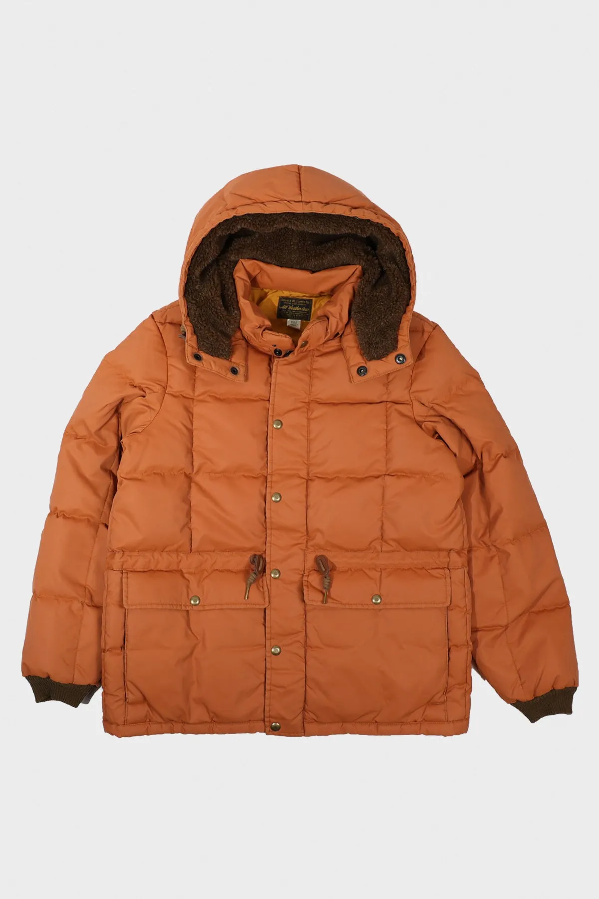 Nylon Sherpa Parka - Orange