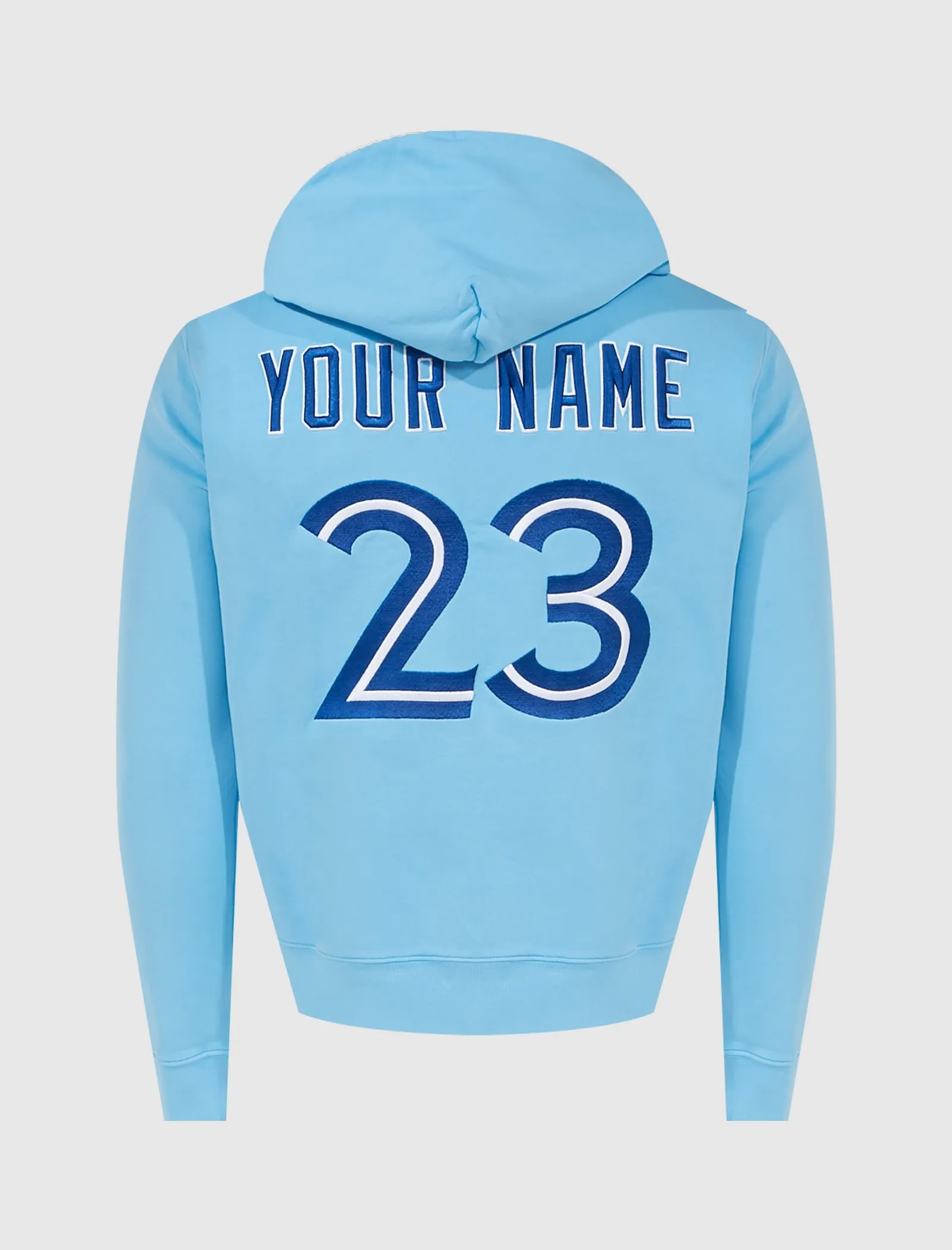 OFF-WHITE MLB TORONTO BLUEJAYS HOODIE   BLUE