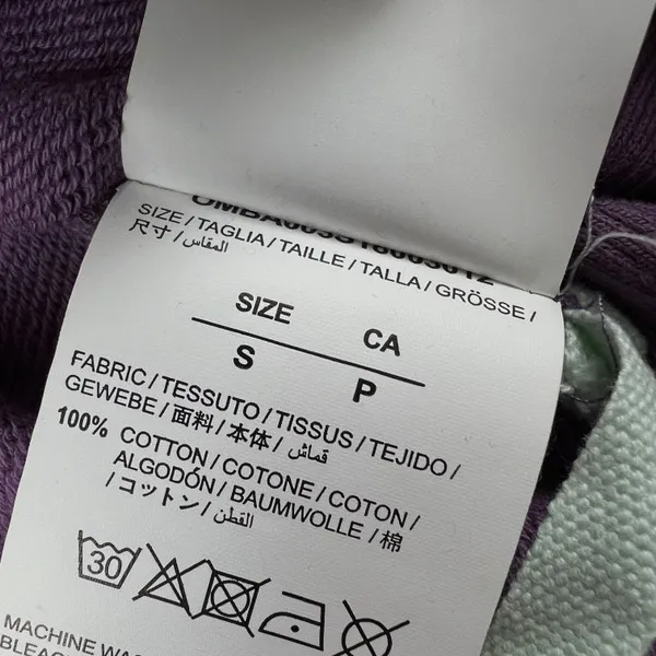 Off-White x Champion Arrows Purple Hoodie