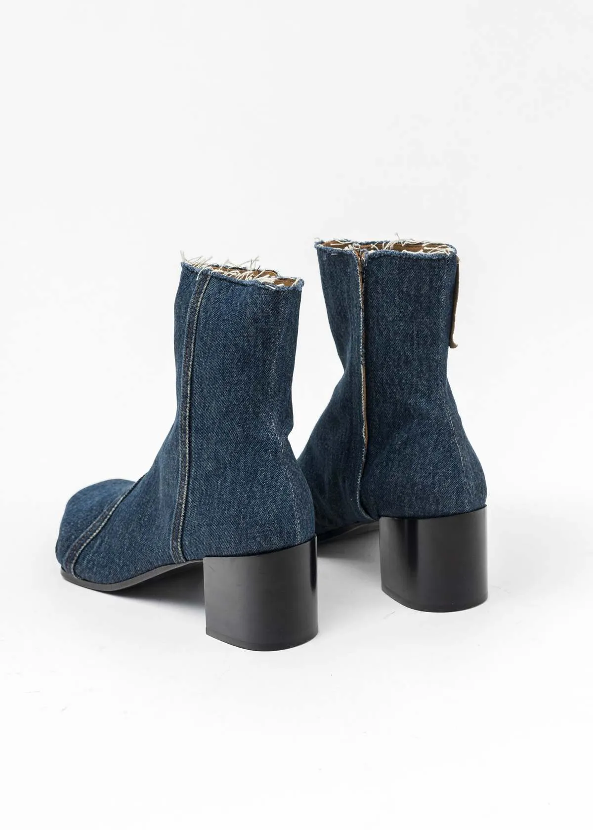 Officina Rizzoli Denim Boots