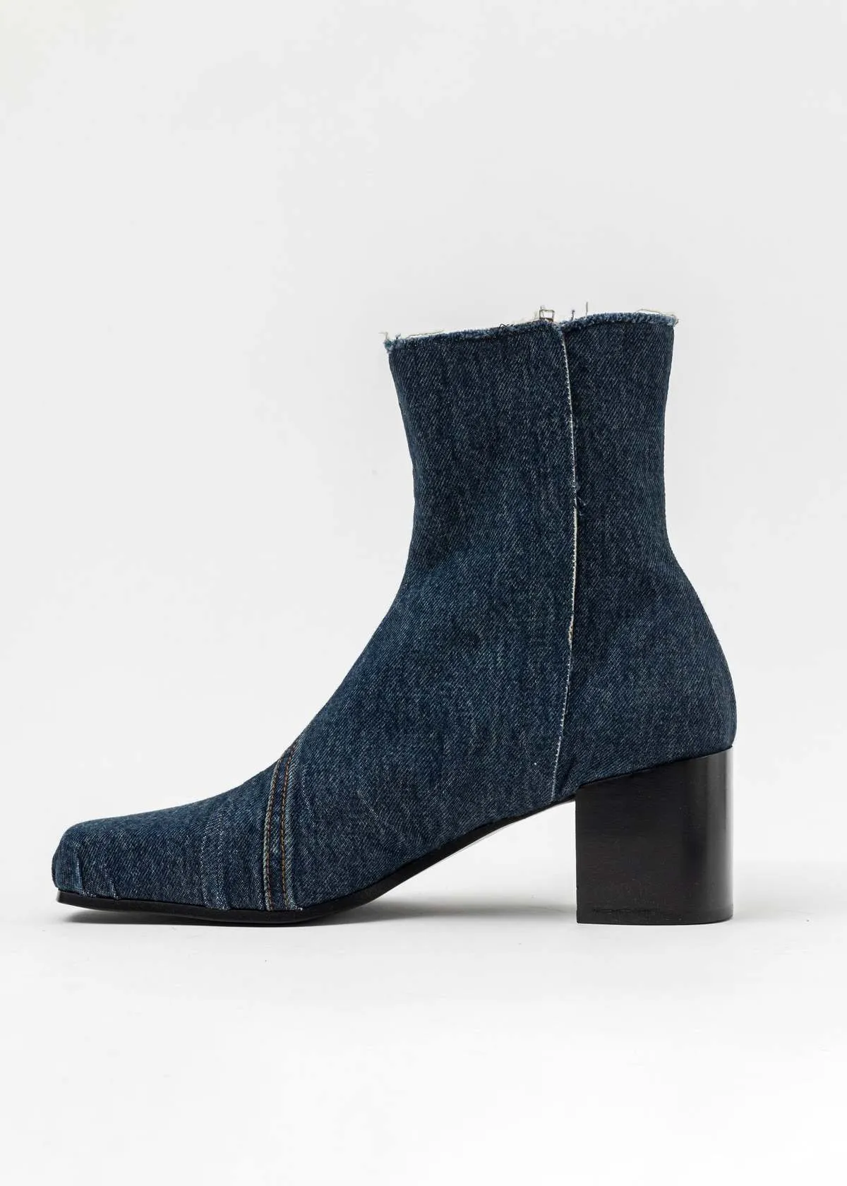 Officina Rizzoli Denim Boots