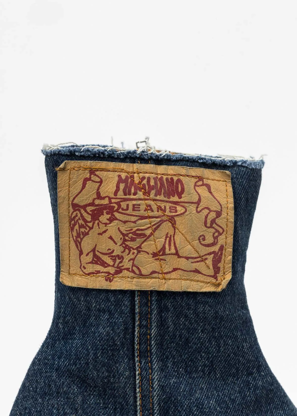 Officina Rizzoli Denim Boots