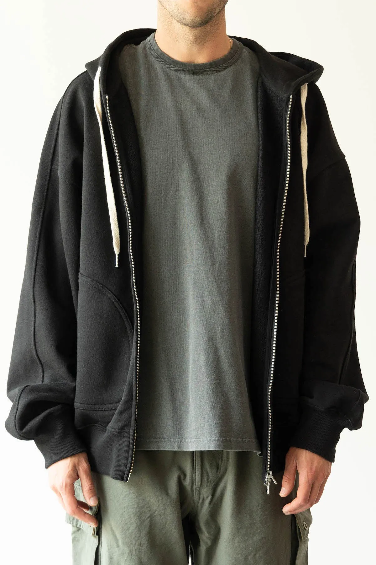 OG Heavyweight Zipup Parka - Black