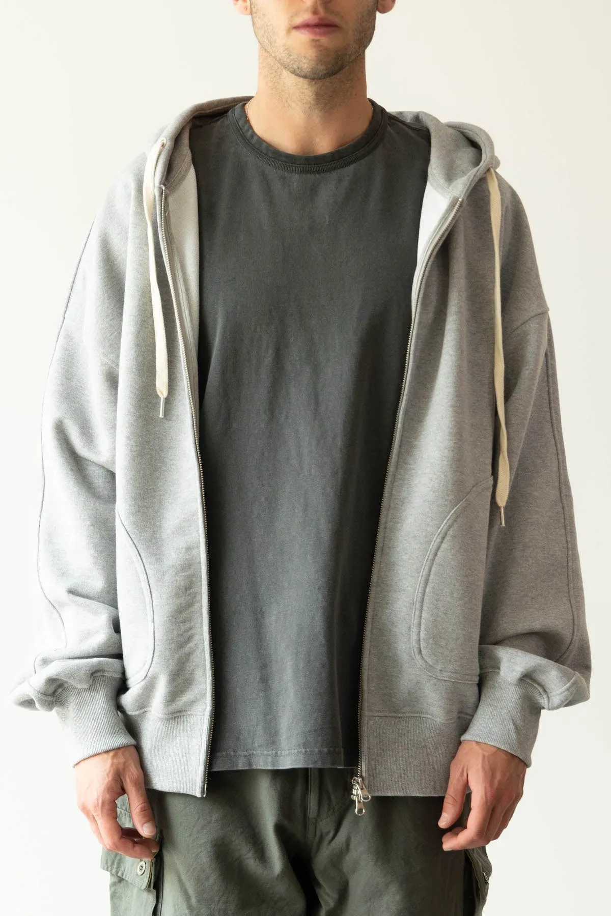 OG Heavyweight Zipup Parka - Grey