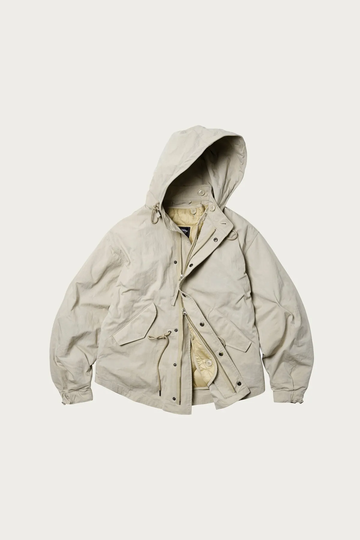 Oscar Fishtail Parka - Ivory