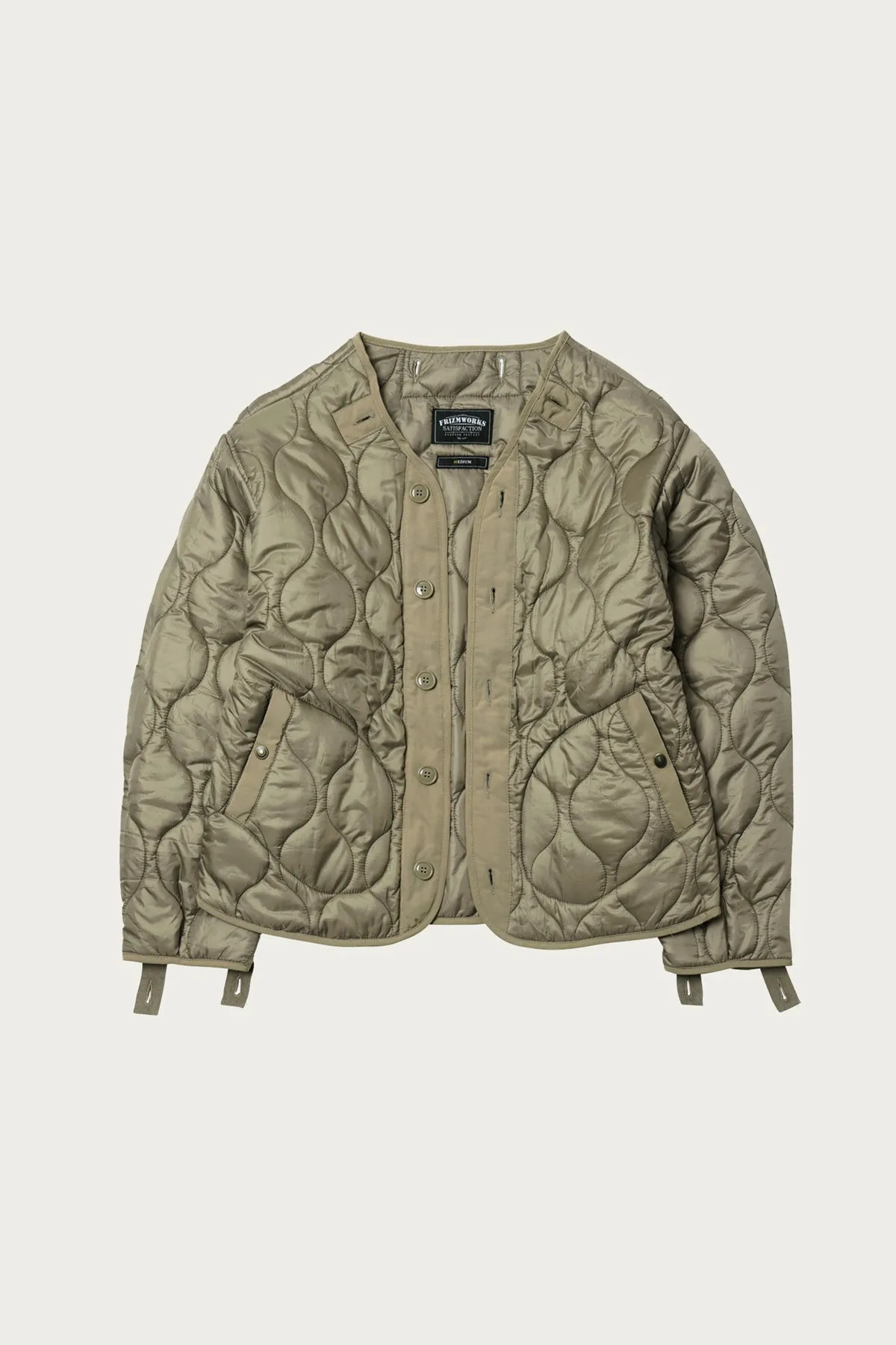 Oscar Fishtail Parka - Khaki Beige