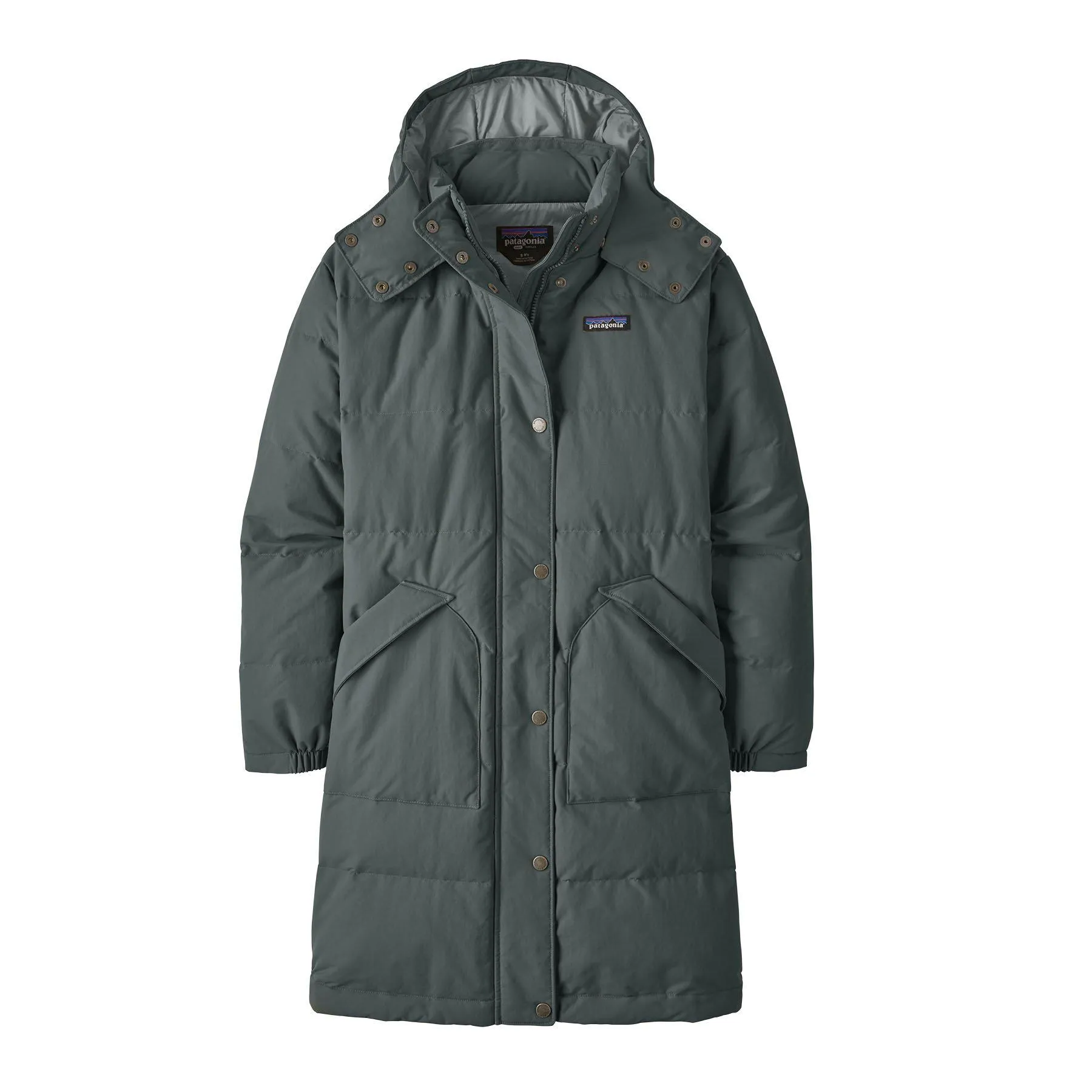 Patagonia Women's Downdrift Parka - Green | George Fisher