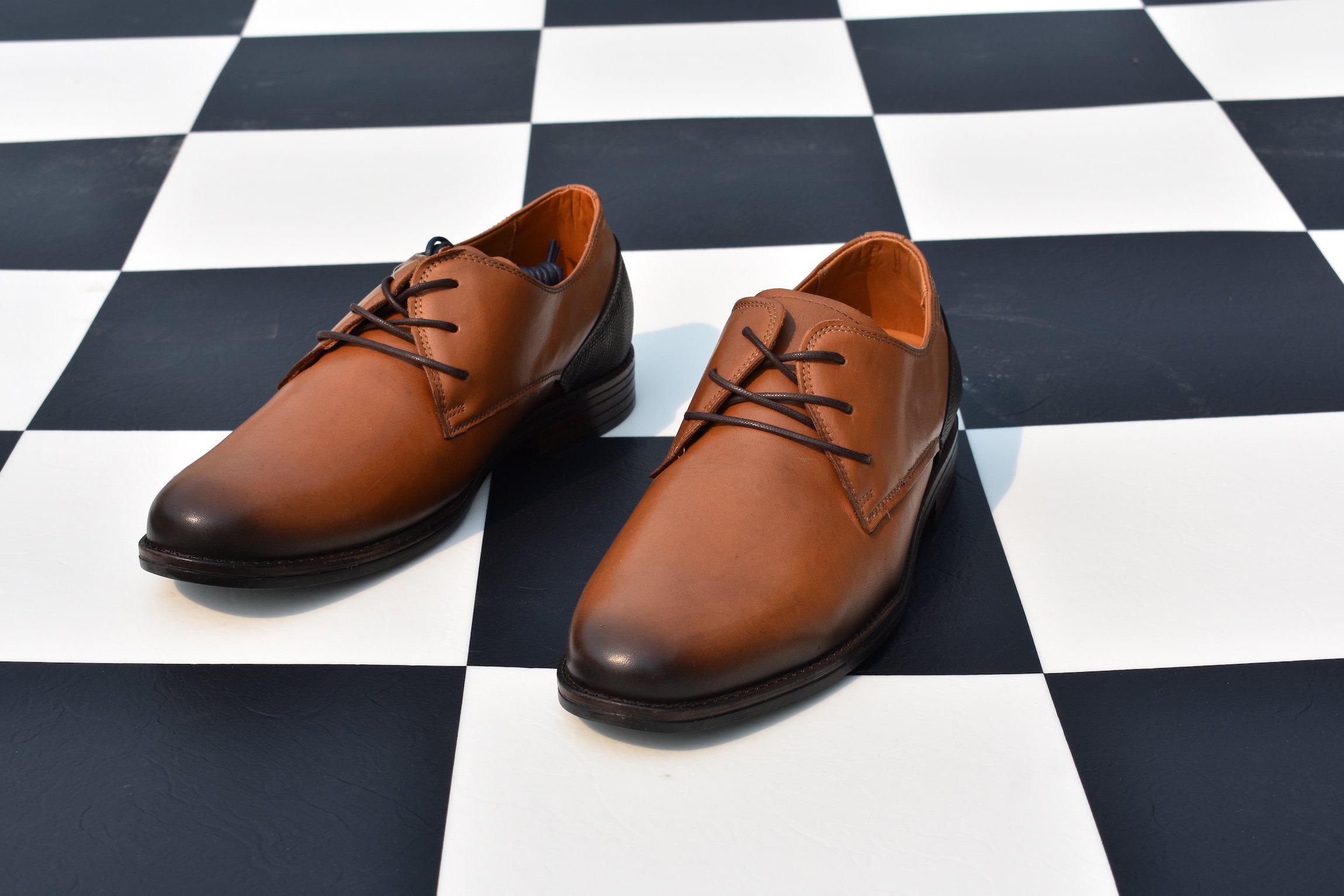 Pegada Camel Dress Shoes