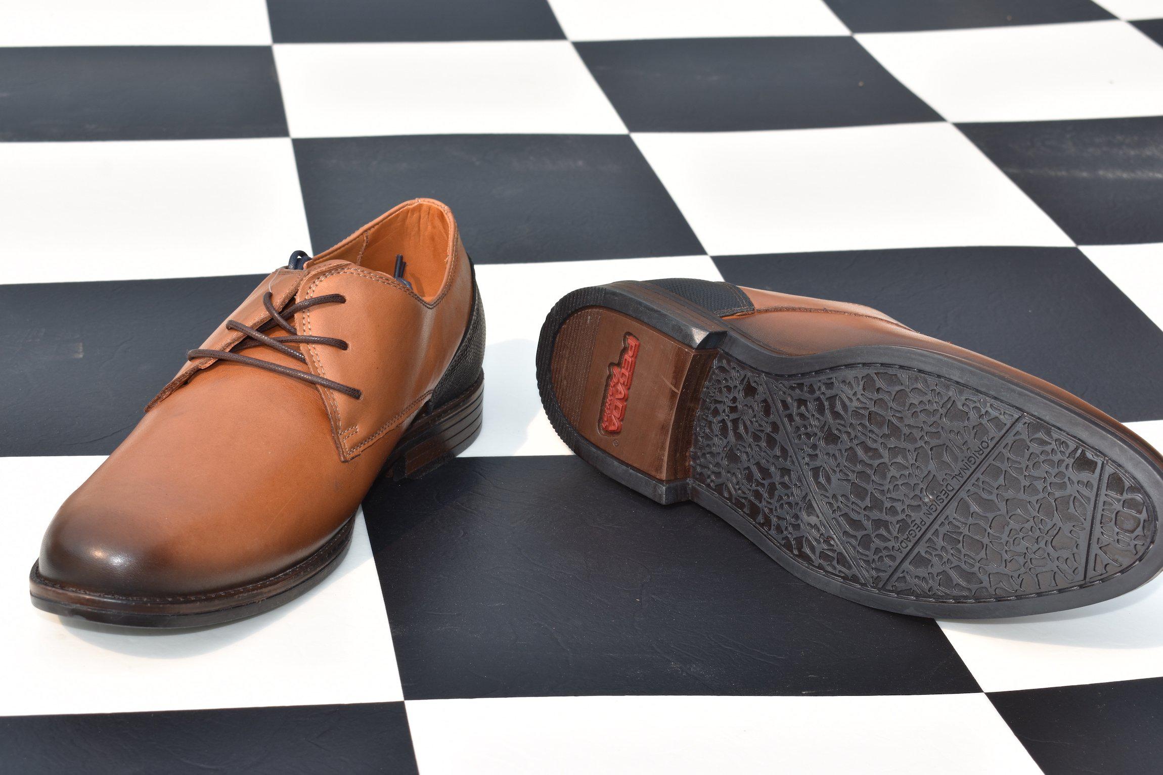 Pegada Camel Dress Shoes