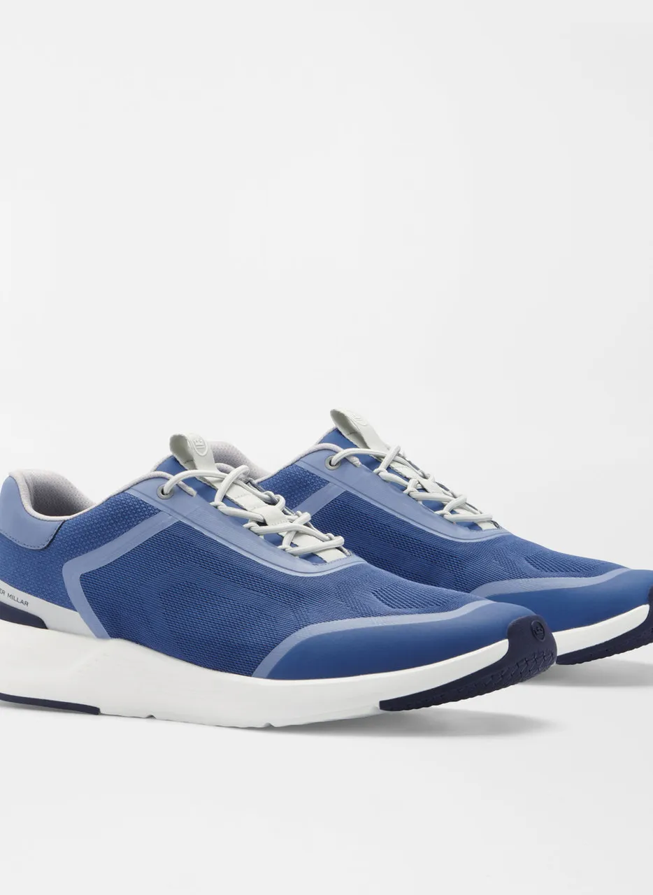 Peter Millar Camberfly Sneaker: Blue Pearl