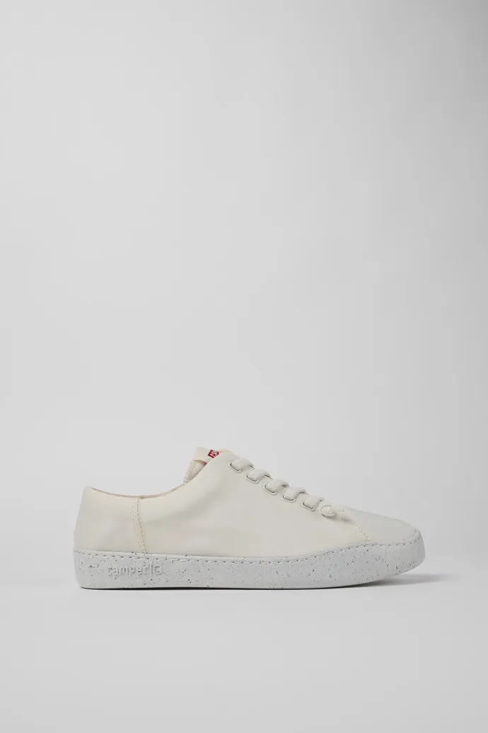 Peu Touring White Textile Sneaker for Men