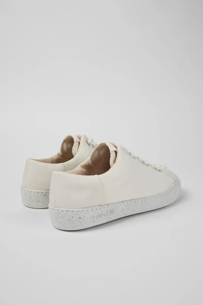 Peu Touring White Textile Sneaker for Men