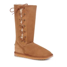  Platinum Made in AU Hi Lace Up Boot in Chestnut'  