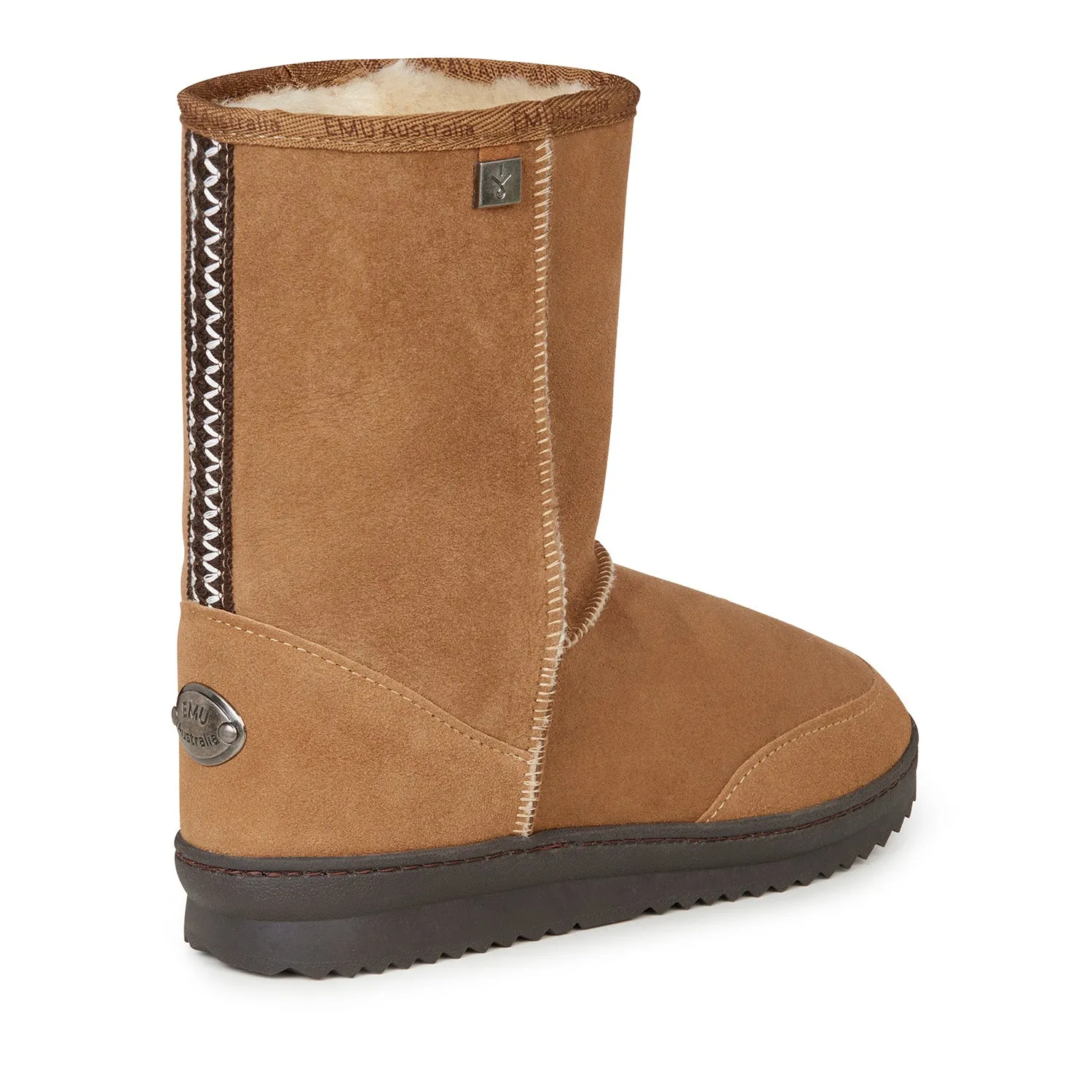  Platinum Made in AU Outback Lo Lug Boot in Chestnut  