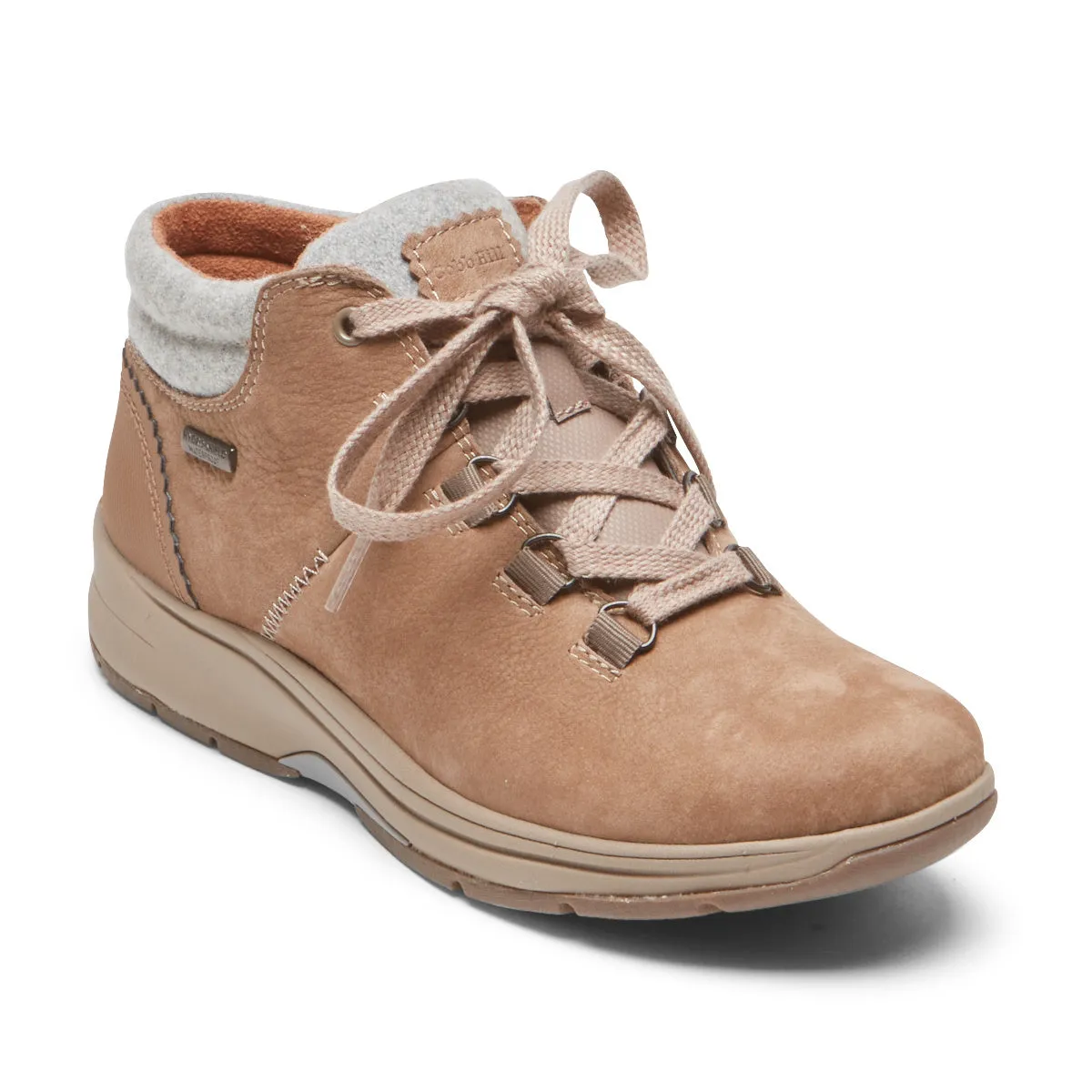  Pyper Hiker Boot in Taupe Nubuck WIDE CLOSEOUTS  