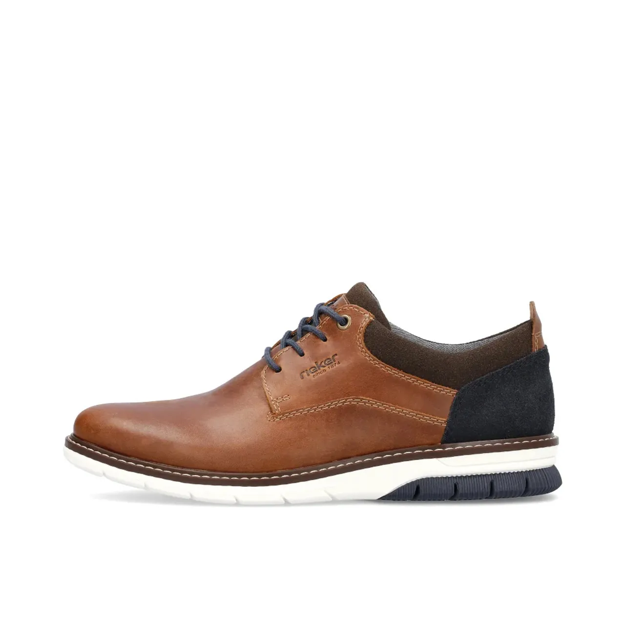 Rieker 14405-24 Tan & Navy Sneaker