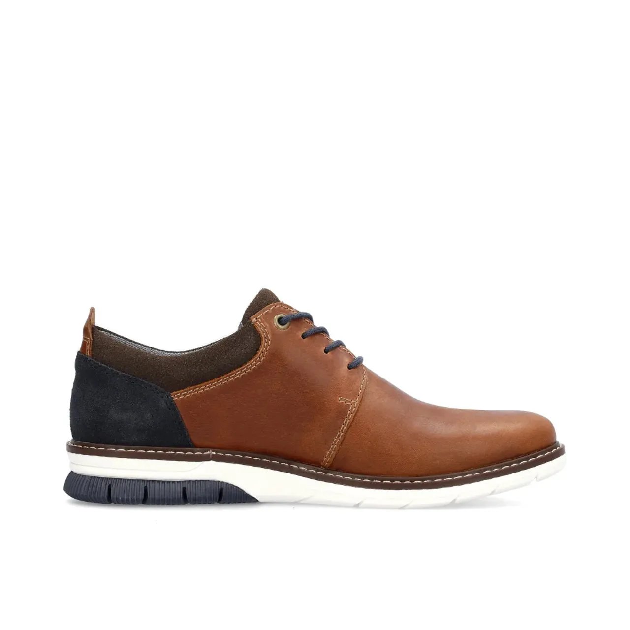 Rieker 14405-24 Tan & Navy Sneaker