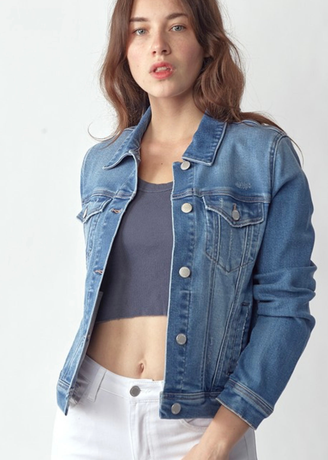 Risen Vintage Medium Wash Jacket