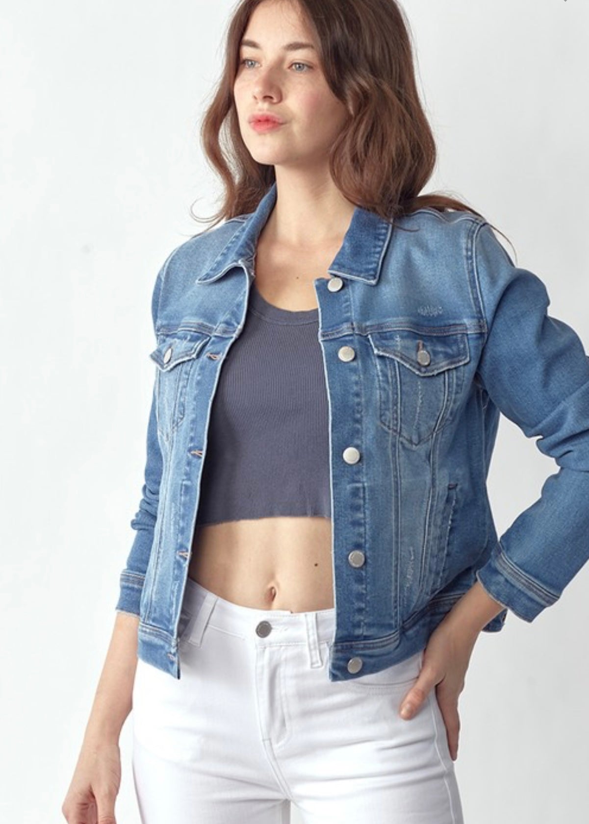 Risen Vintage Medium Wash Jacket