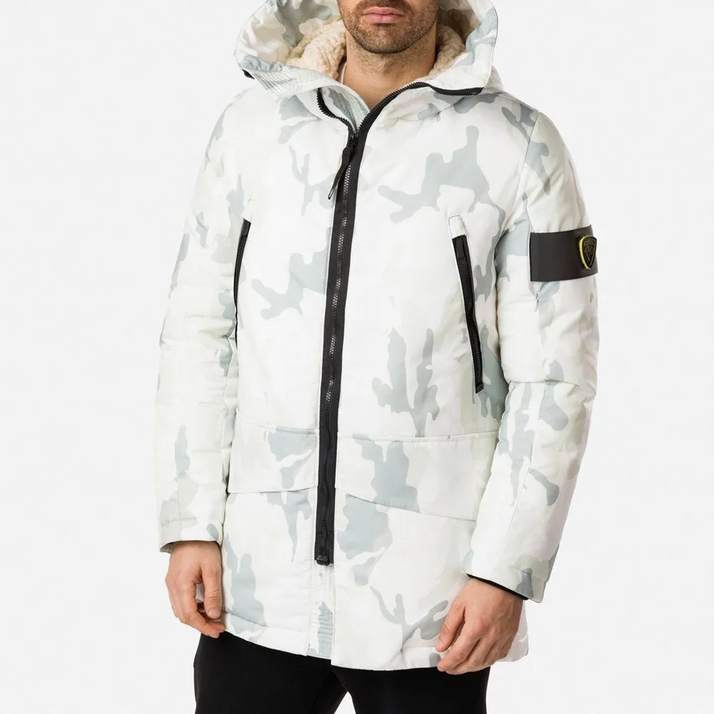 Rossignol Mens Covariant Camo Parka in White