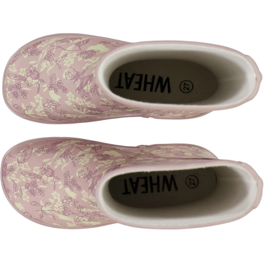 Rubber Boot Alpha print - rose flowers