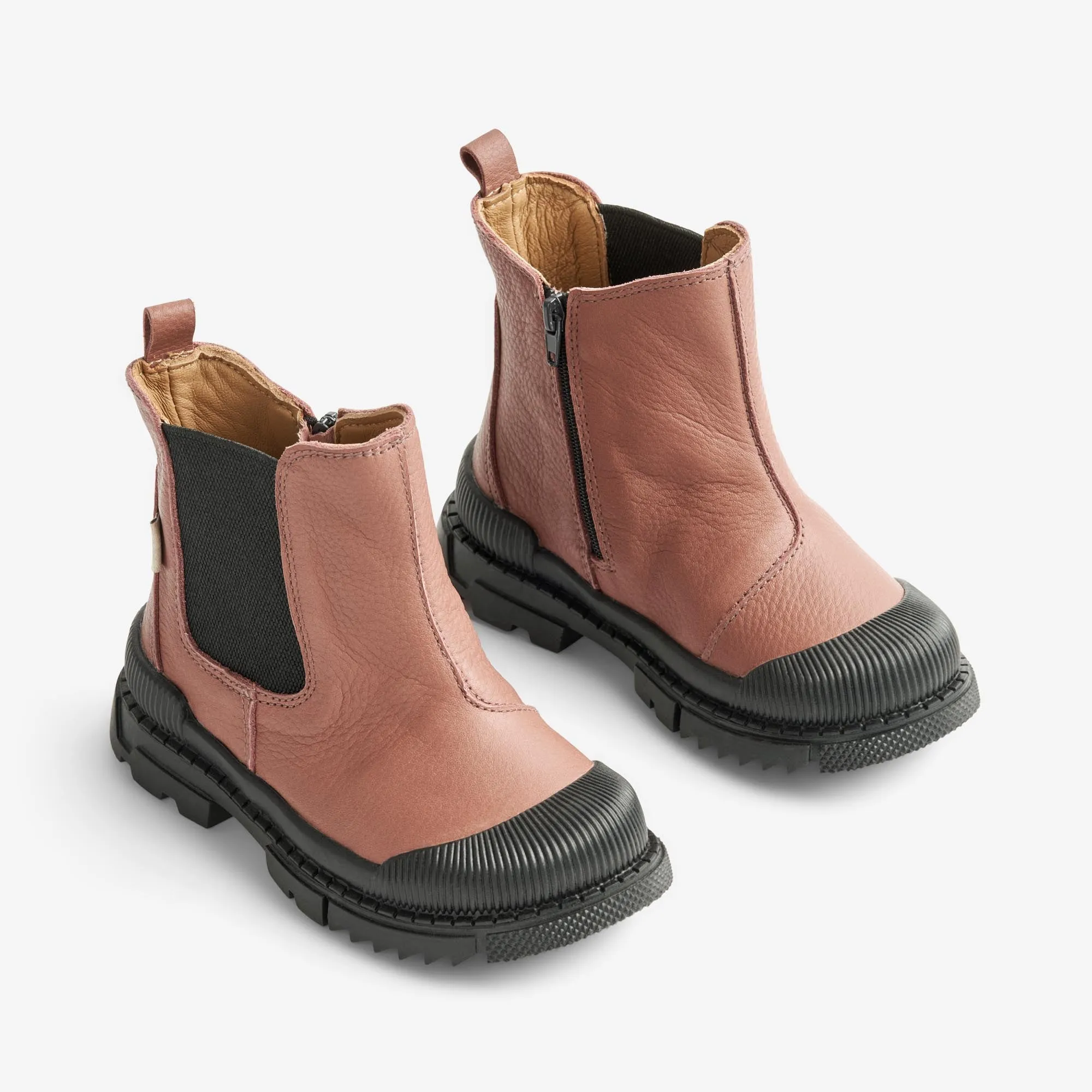 Saida Chelsea Boot - dusty rouge