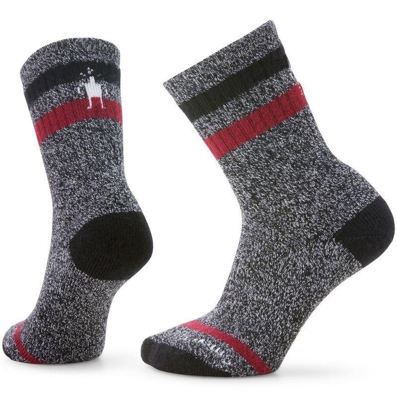 Smartwool Everyday Heritage Crew Socks In BLack