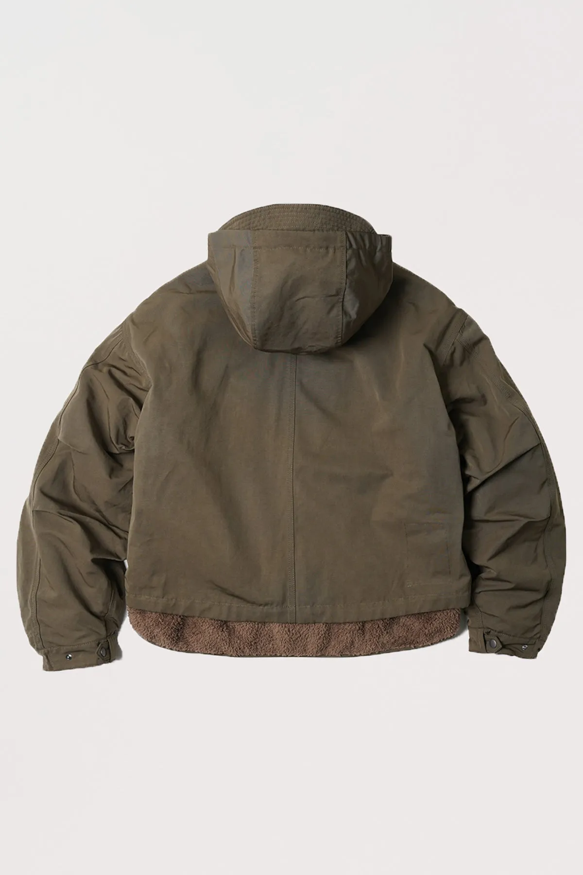 Smock Hooded Parka - Olive Green