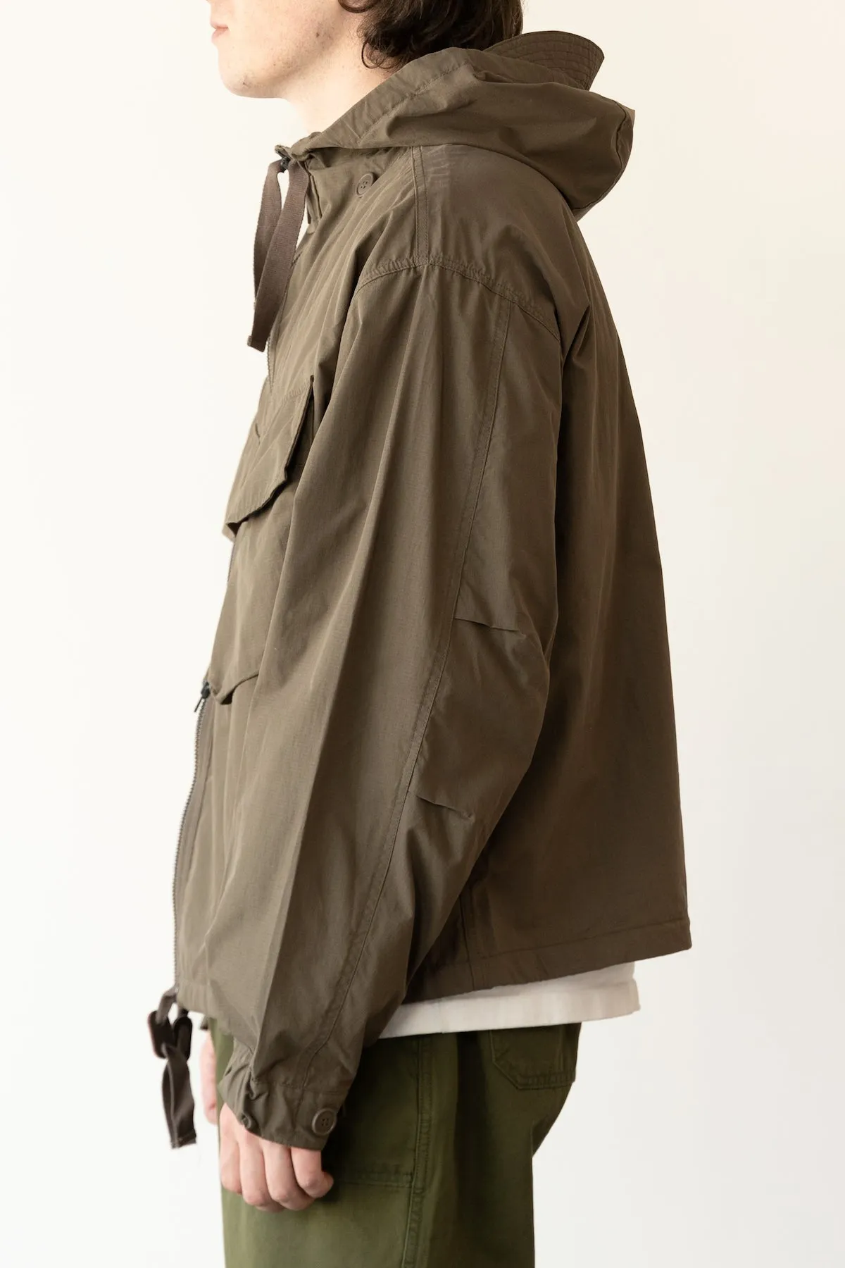 Smock Hooded Parka - Olive