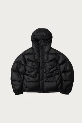 Smock Puffer Down Parka - Black