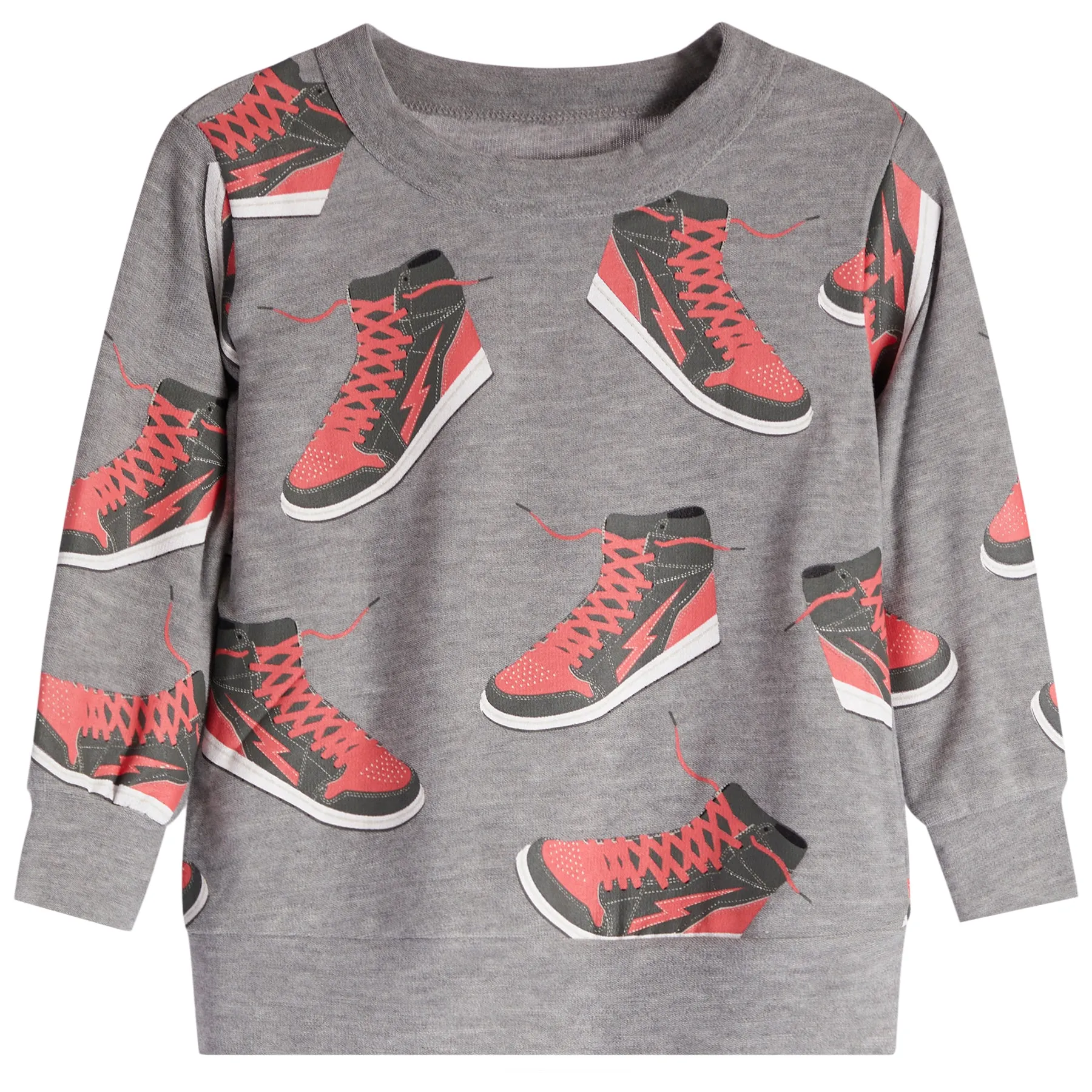 Sneaker Time Cozy Knit Sweatshirt