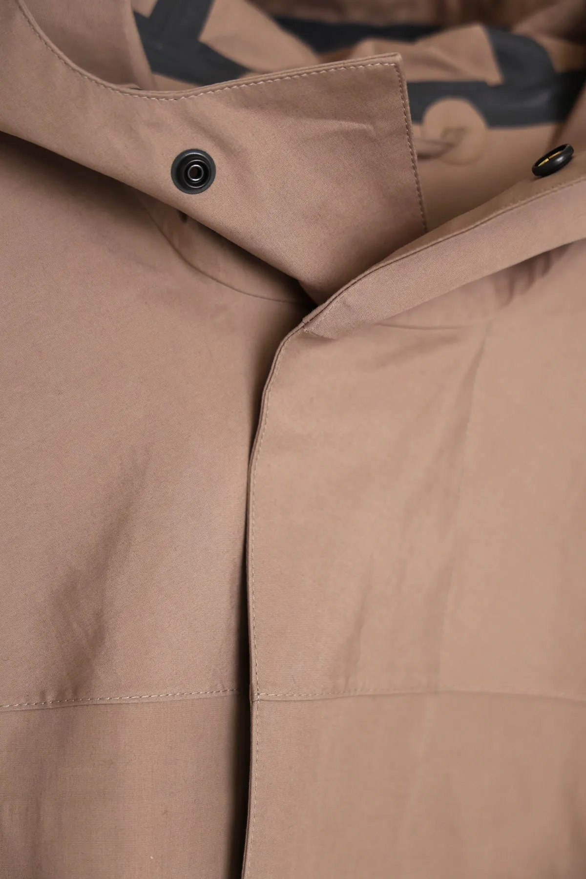 Soft Technical Parka - Latte Coffee