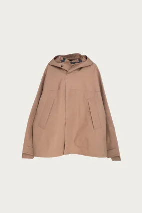 Soft Technical Parka - Latte Coffee