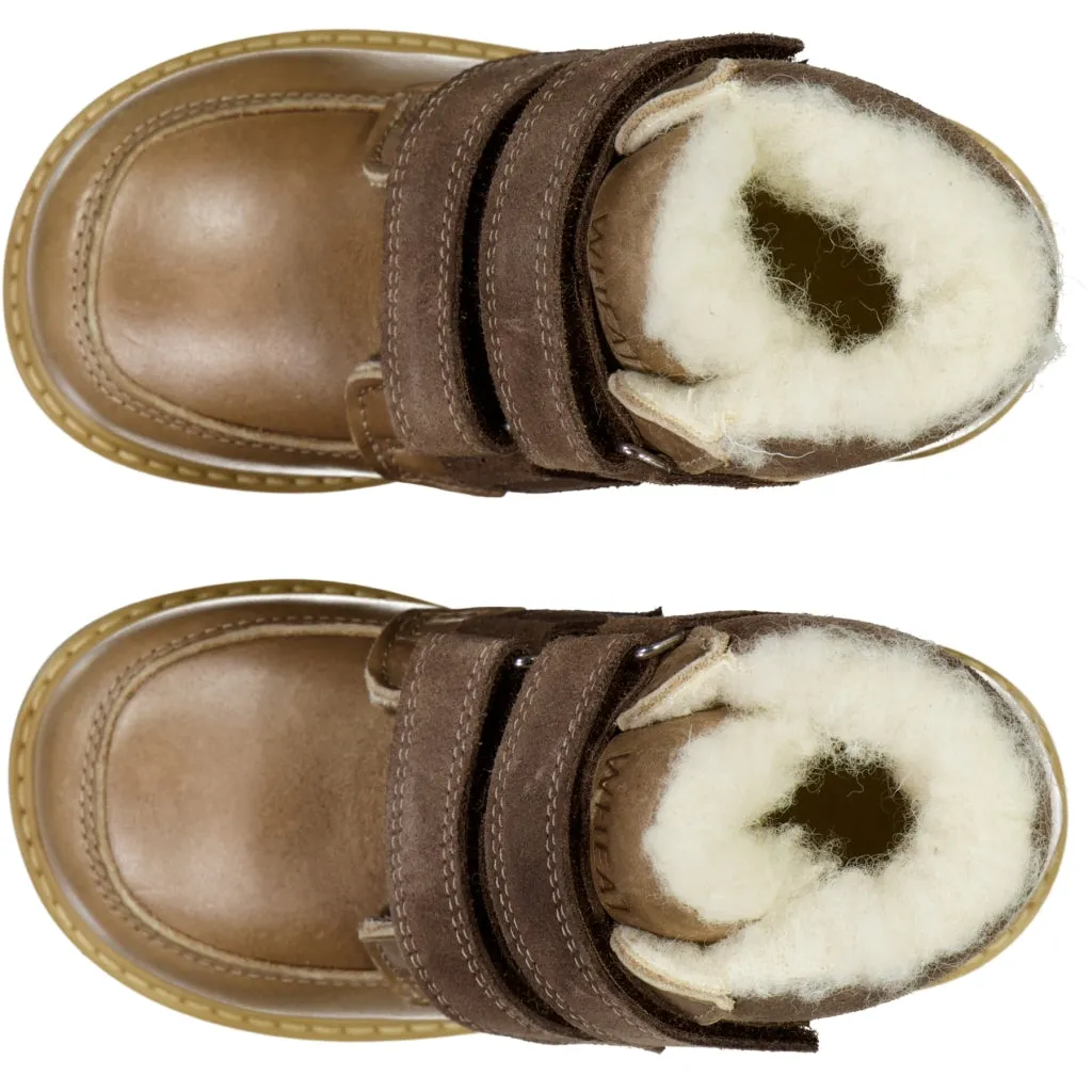 Stewie Tex Velcro Boot - taupe