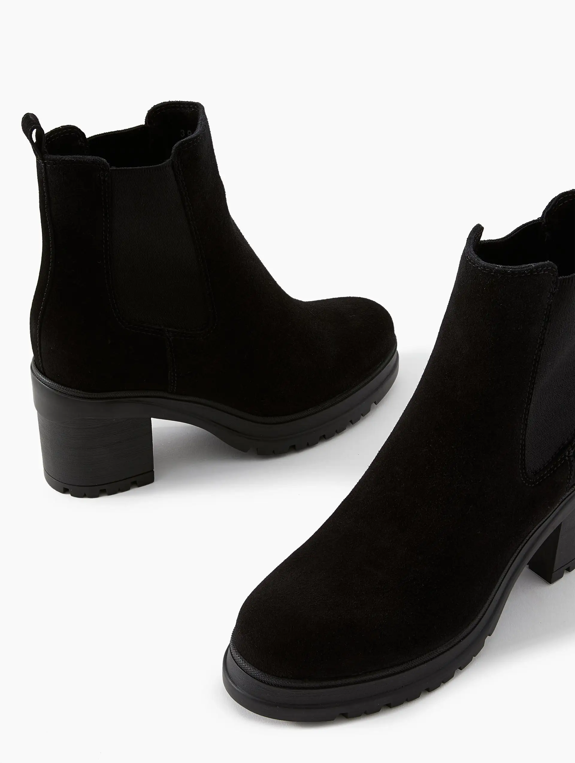 Suede Paxton Bootie 75mm