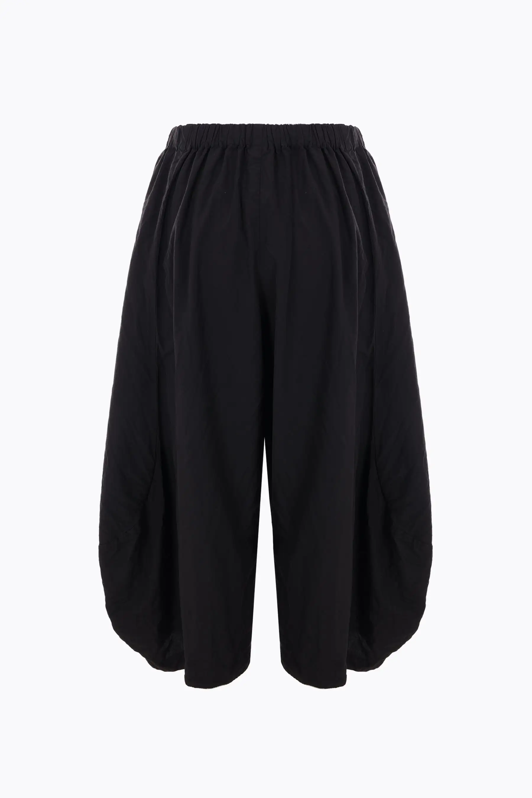 technical jersey oversized cropped pants