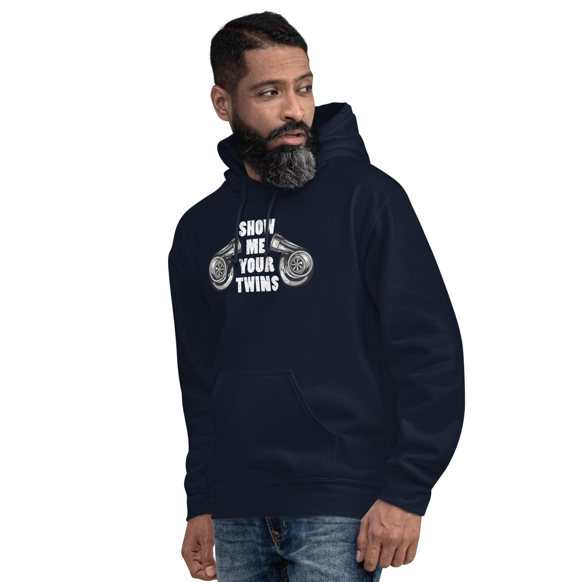 Turbo Hoodie, Show Me Your Twins, Car Enthusiasts Sweatshirt