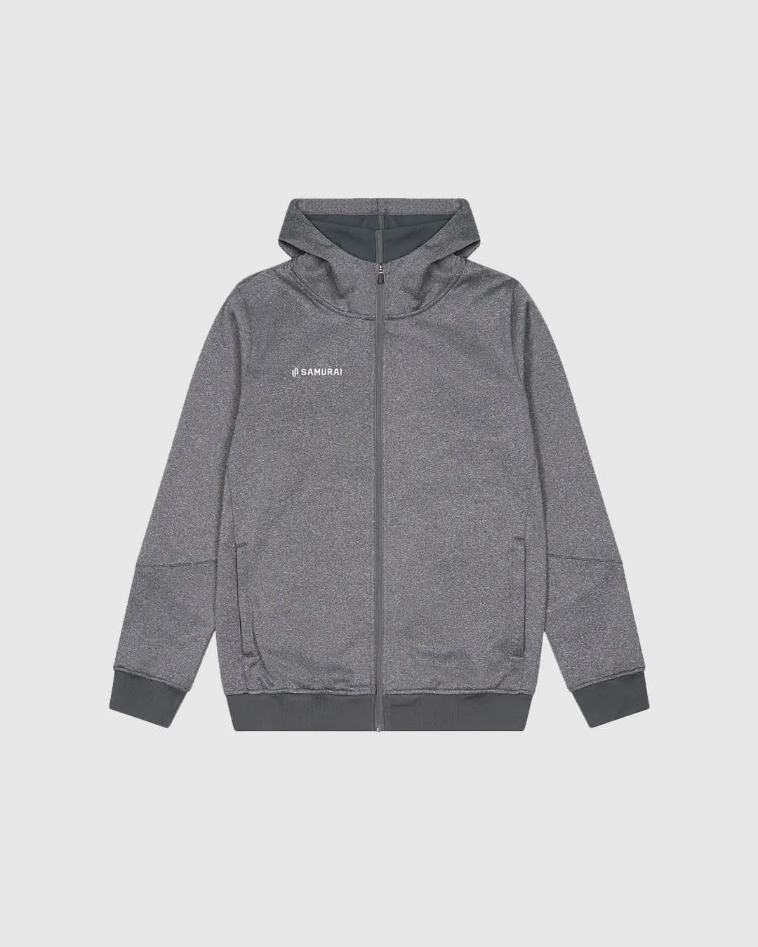 U:0201 - Tech Zip Hoodie - Grey