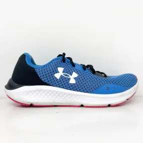 Under Armour Womens Charged Pursuit 3 3024889 Blue Running Shoes Sneakers Sz 8.5