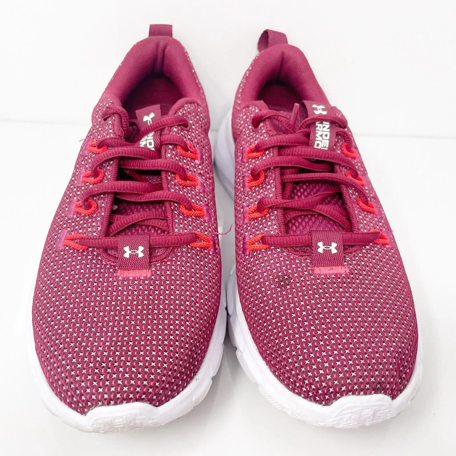 Under Armour Womens Phade RN 2 3024891-600 Red Running Shoes Sneakers Size 8