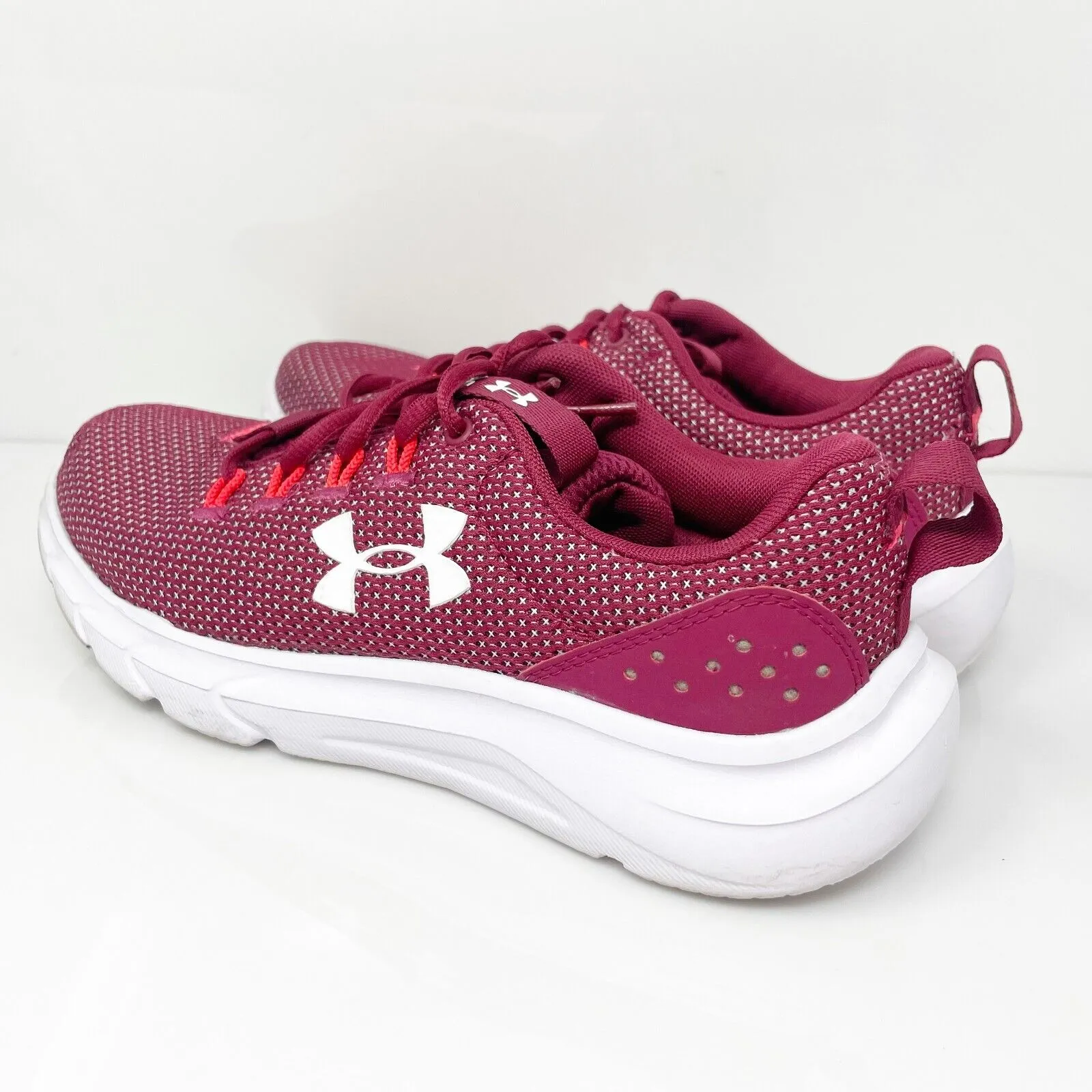 Under Armour Womens Phade RN 2 3024891-600 Red Running Shoes Sneakers Size 8