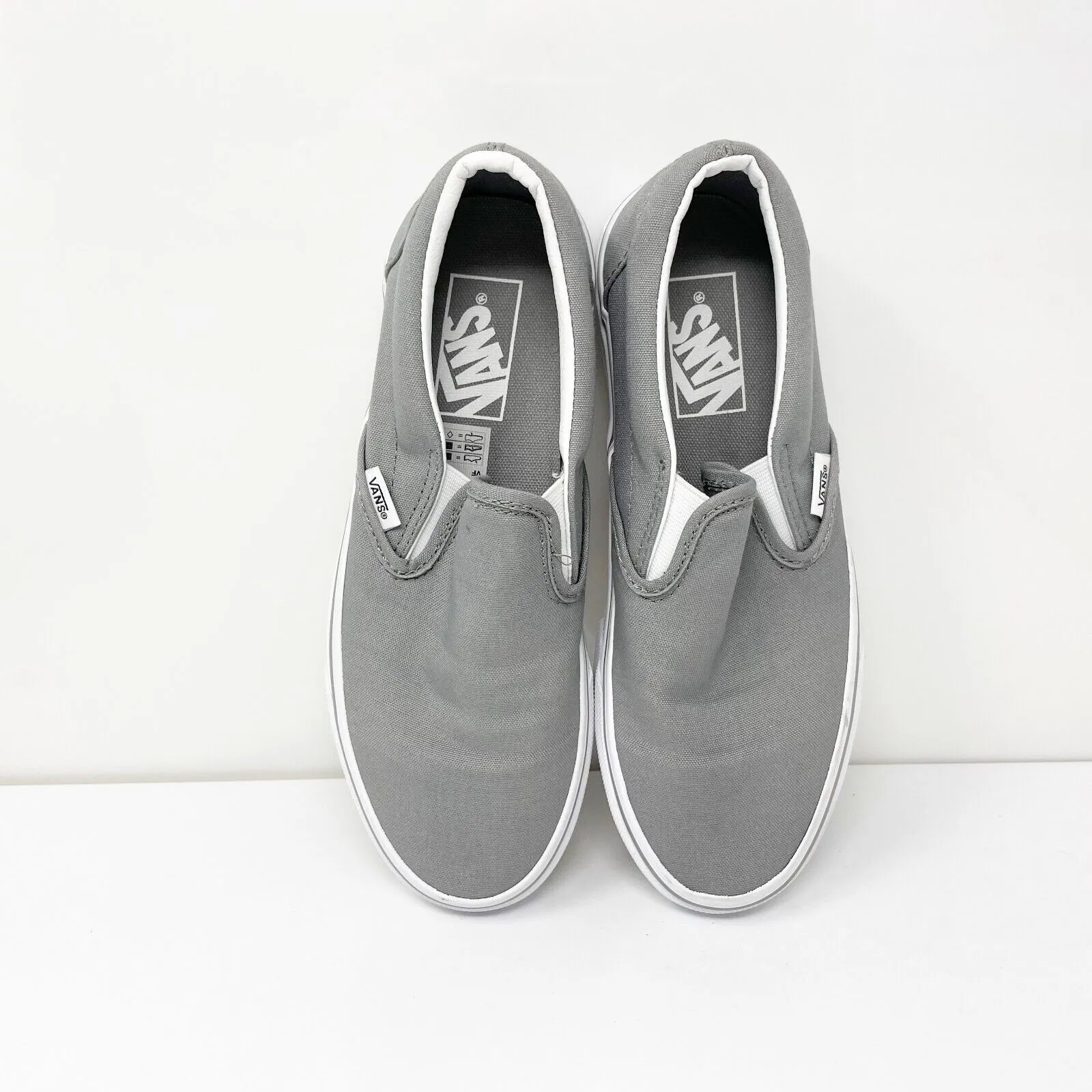 Vans Unisex Classic 500714 Gray Casual Shoes Sneakers Size M 5.5 W 7