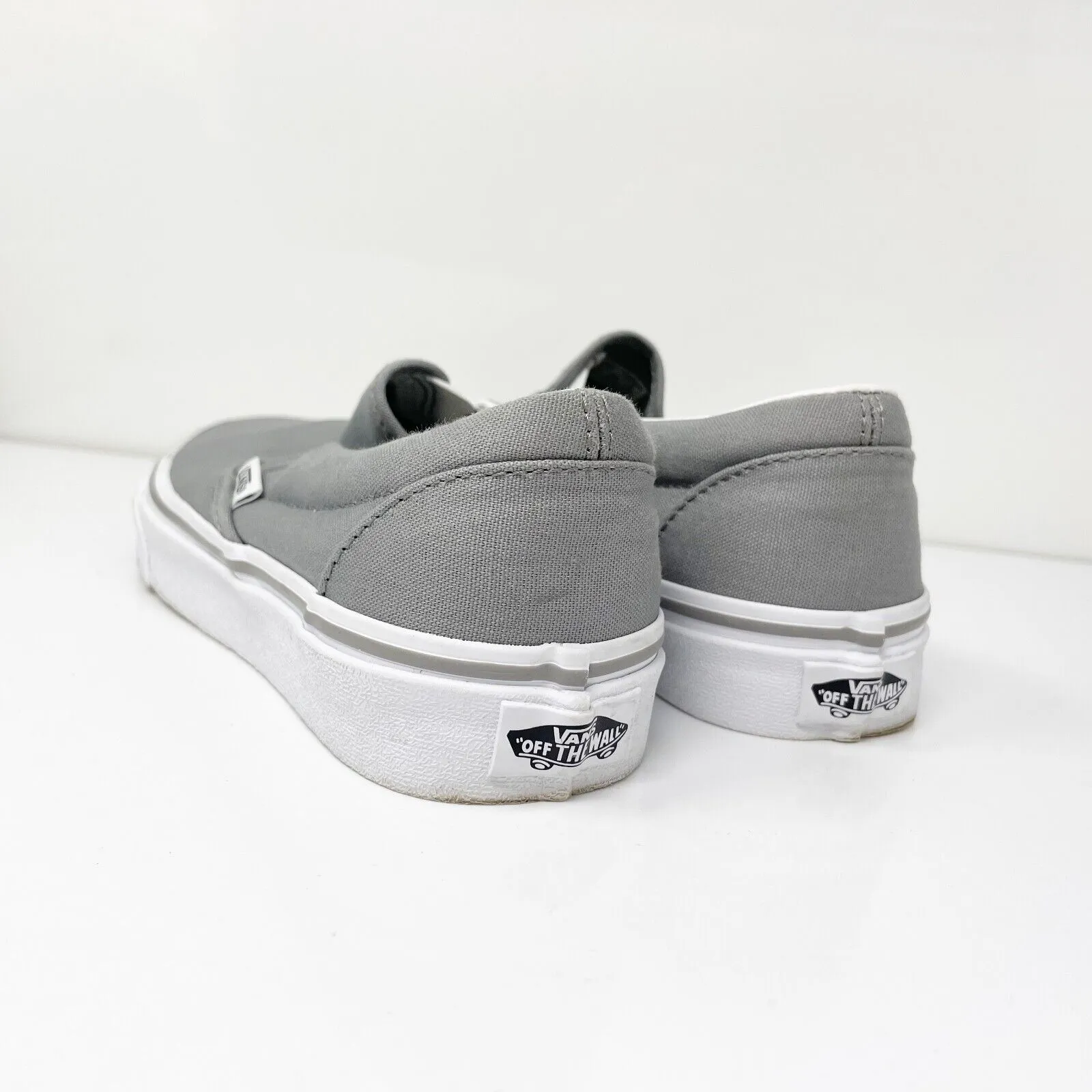 Vans Unisex Classic 500714 Gray Casual Shoes Sneakers Size M 5.5 W 7