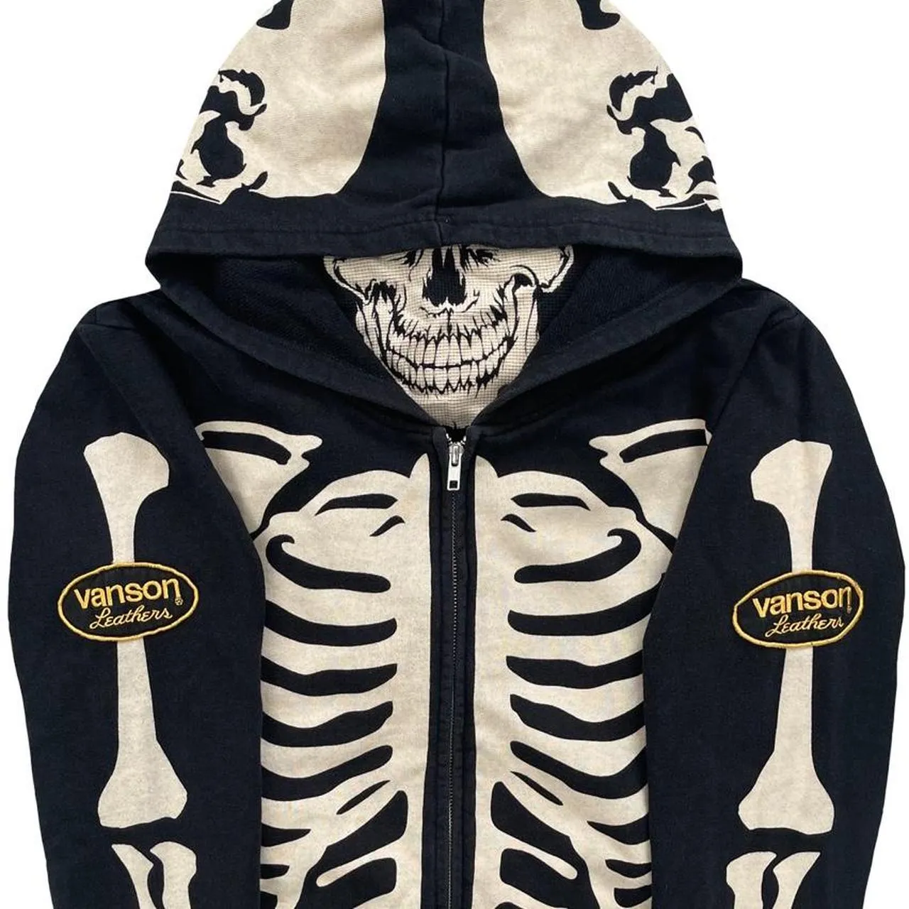 Vanson Skeleton Hoodie