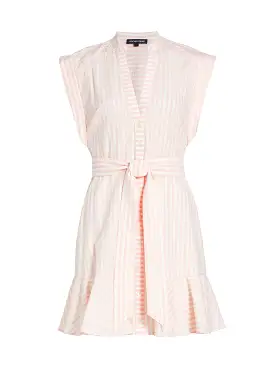 Veronica Beard - Avella Dress - Pink/White